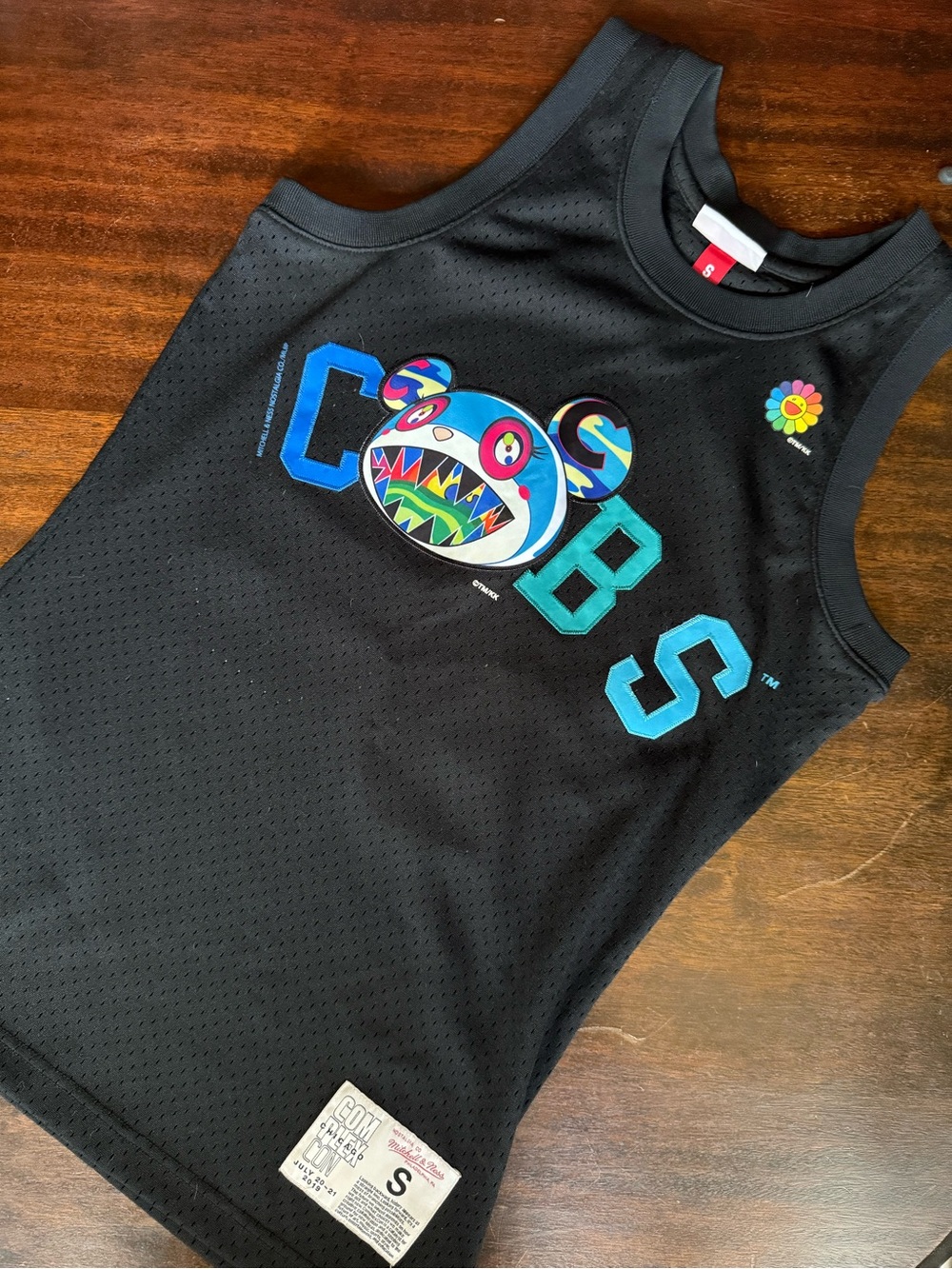 Takashi Murakami x ComplexCon Cubs Mitchel & Ness Basketball jersey